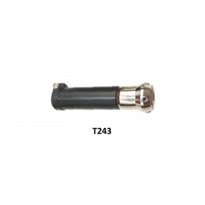 Adapter przymiarkowy adaptera rurowego z otworem zaciskowym o średnicy ⌀30 mm T243